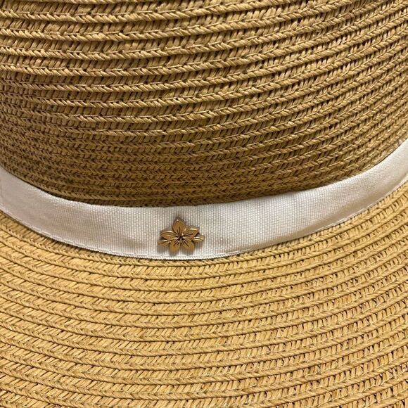 Cappelli Straworld Sunhat! Raffia! Sunscreen CapeCod. Resort Wear Vaca!One size - Picture 4 of 11